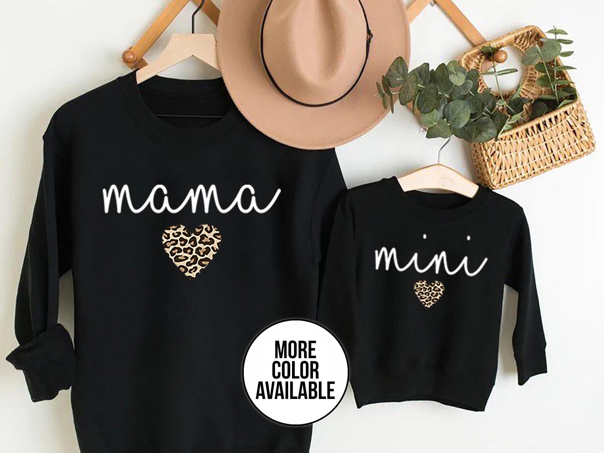 Mommy and Me Outfits, Mom and Me Sweatshirts, Mama and Mini Matching Pullover Sweatshirts, Mama & Mini Sweatshirt, Mom Daughter  Sweater