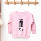 2nd Birthday Sweatshirt – Toddler Birthday Crewneck