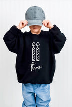2nd Birthday Sweatshirt – Toddler Birthday Crewneck