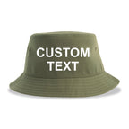 Custom Bucket Hat: Personalized Logo or Text, Unisex Summer Hat