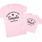 Custom Family Disney Trip Shirts with Name, Matching Family Vacation Shirts, Personalized Disney Style Outfit, Mom Dad Kids Baby Set