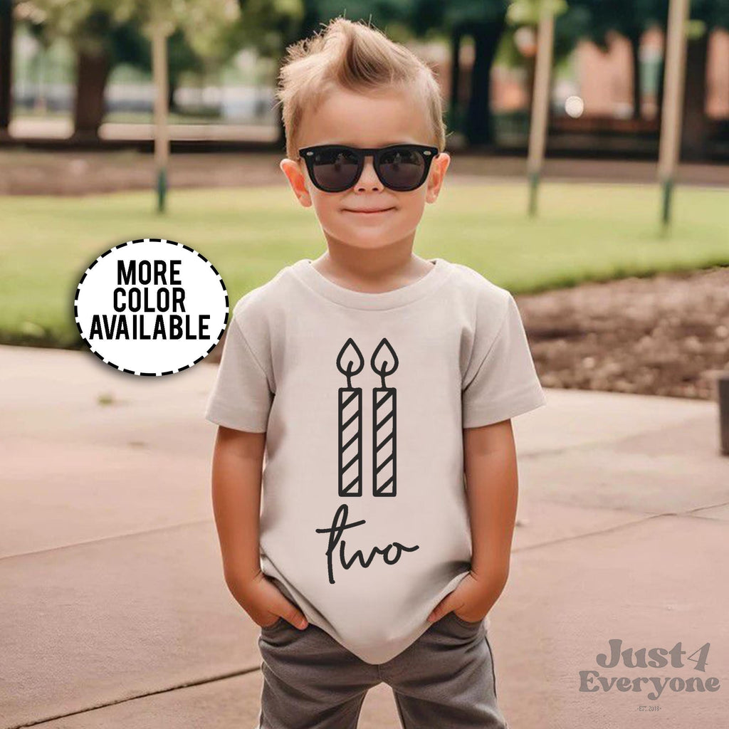 Two 2nd Birthday Shirt – Toddler Birthday Tee