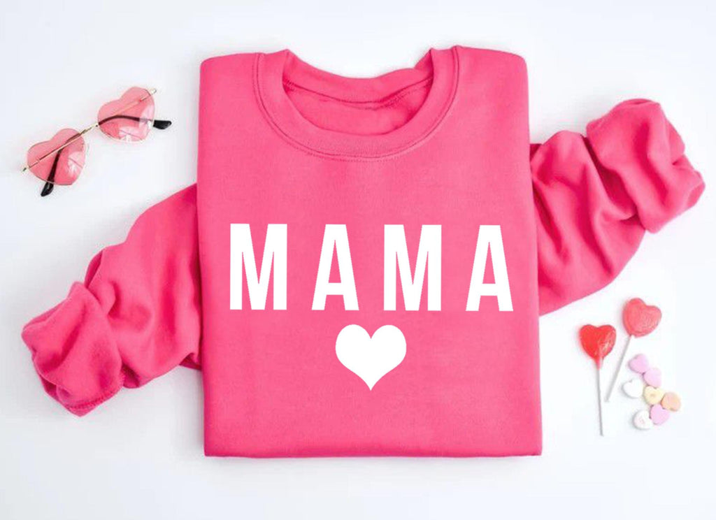 Mommy and Me Outfits, Mom and Me Sweatshirts, Mama and Mini Matching Pullover Sweatshirts, Mama & Mini Sweatshirt, Mom Daughter Sweater