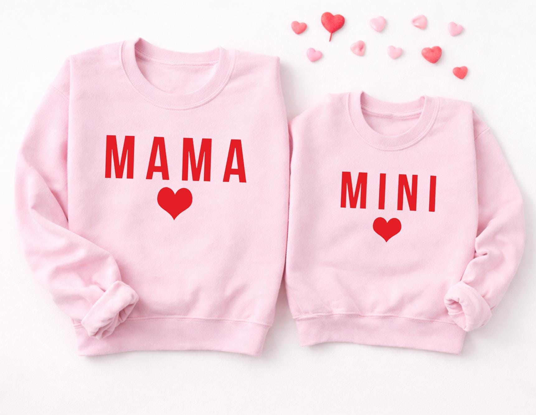 Mommy and Me Outfits, Mom and Me Sweatshirts, Mama and Mini Matching Pullover Sweatshirts, Mama & Mini Sweatshirt, Mom Daughter Sweater