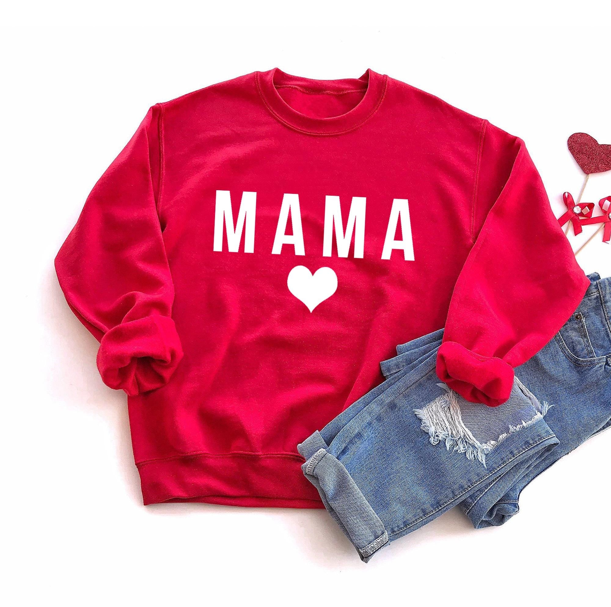 Mommy and Me Outfits, Mom and Me Sweatshirts, Mama and Mini Matching Pullover Sweatshirts, Mama & Mini Sweatshirt, Mom Daughter Sweater