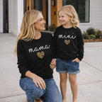 Mommy and Me Outfits, Mom and Me Sweatshirts, Mama and Mini Matching Pullover Sweatshirts, Mama & Mini Sweatshirt, Mom Daughter  Sweater