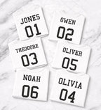 Custom Name and Number Shirt, Personalized Family Matching Shirts, Kids and Adult T Shirts, Custom Team Style Sweatshirt