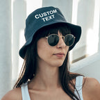 Custom Bucket Hat: Personalized Logo or Text, Unisex Summer Hat