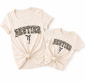 Besties Mama and Mini Matching Shirts, Leopard Mama Mini Outfit, Mommy and Me Shirts, Matching Mom Daughter Set