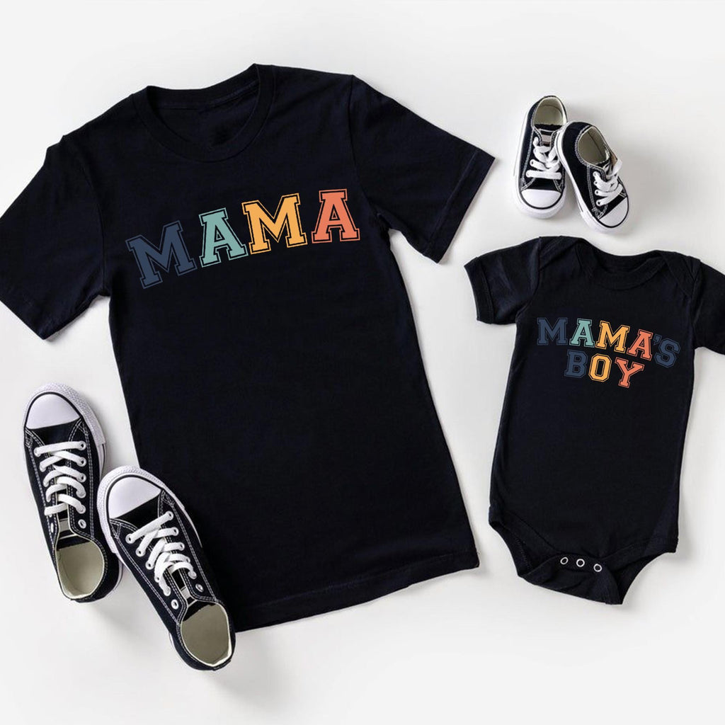 Mama and Mama's Boy Matching Sweatshirts, Mama and Lil Boy Set, Mommy and Mini Outfits, Matching Mommy and Son Sweater, Mothers Day Gift