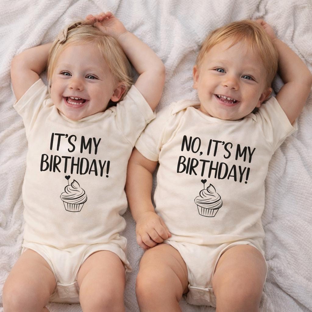 birthday twins matching shirts