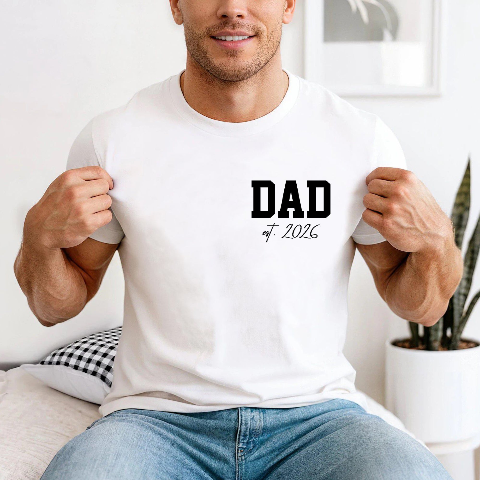 Dad Mini Matching Shirts EST 2026