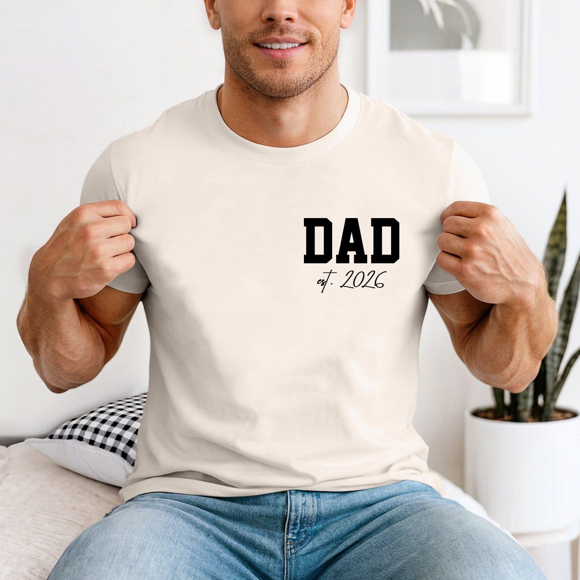 Dad Mini Matching Shirts EST 2026