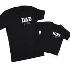 Dad Mini Matching Shirts EST 2026