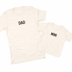 Matching Dad and Mini Embroidered T-Shirts – Father and Son Shirts