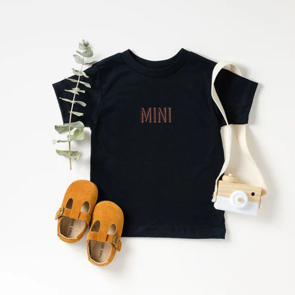 Matching Dad and Mini Embroidered T-Shirts – Father and Son Shirts