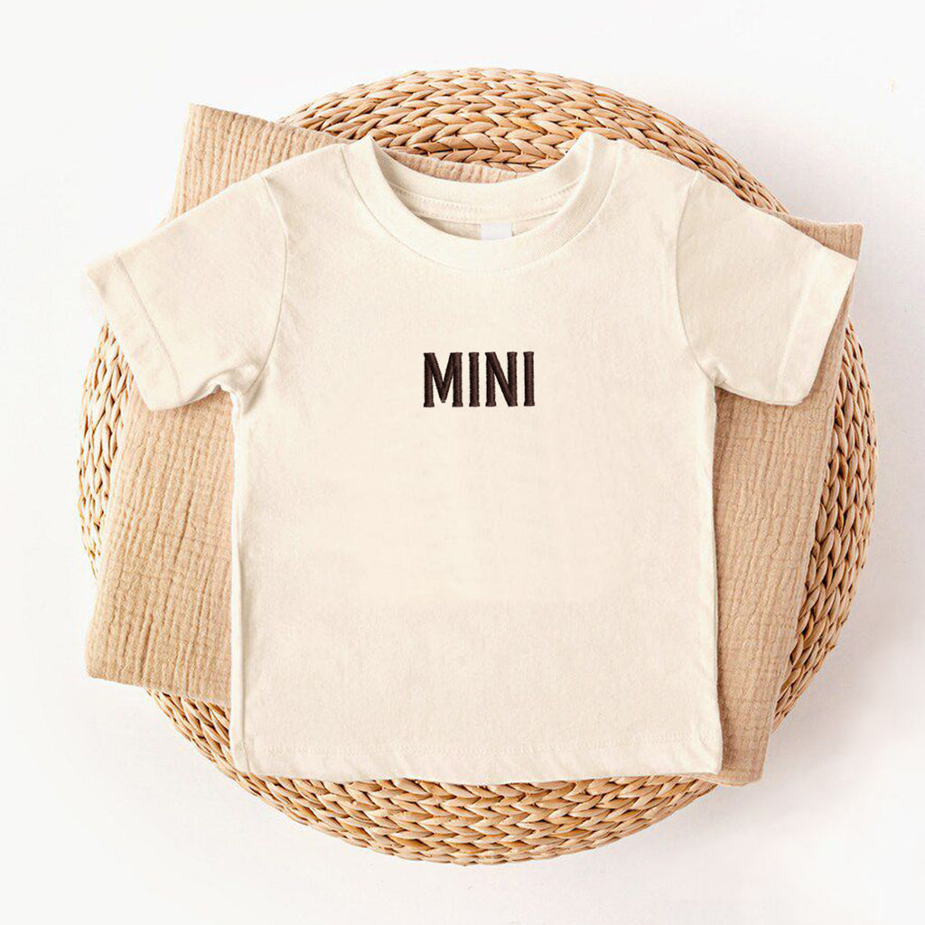 Matching Dad and Mini Embroidered T-Shirts – Father and Son Shirts