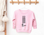 Two 2nd Birthday Shirt or Sweatshirt – Toddler Birthday Outfit