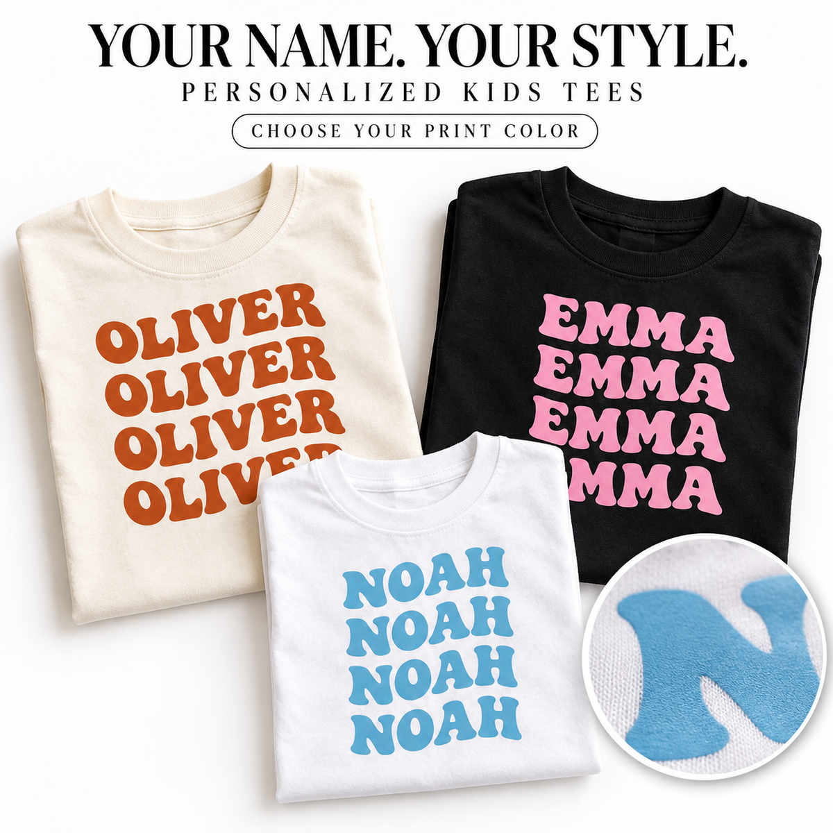 Custom Baby Shirt, Personalised Kids T Shirt, Custom Text Toddler T Shirt, Toddler Name Shirt, Custom Shirt, Youth Custom Shirt, Your Text