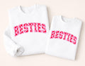 Matching Besties Sweatshirts, Mom and Daughter Besties Shirts, Best Friends Matching Outfits, Adult and Kid Besties Set