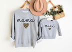 Mommy and Me Outfits, Mom and Me Sweatshirts, Mama and Mini Matching Pullover Sweatshirts, Mama & Mini Sweatshirt, Mom Daughter  Sweater