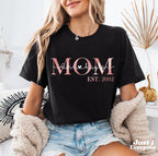 Mama Est Hoodie, Mom Established Sweatshirt Custom Year, Personalized Mama Sweater, New Mom To Be Gift, Mama Sweatshirt With Kids Names