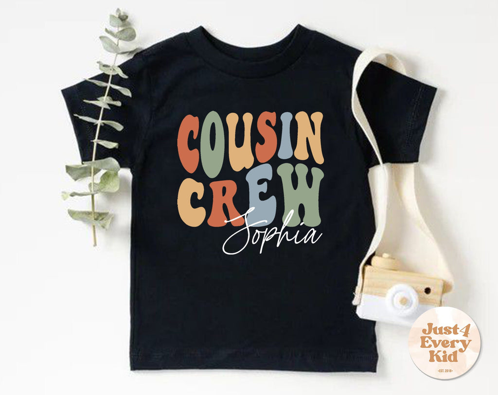 Custom Cousin Crew Shirt – Personalized Kids Family Reunion Tee