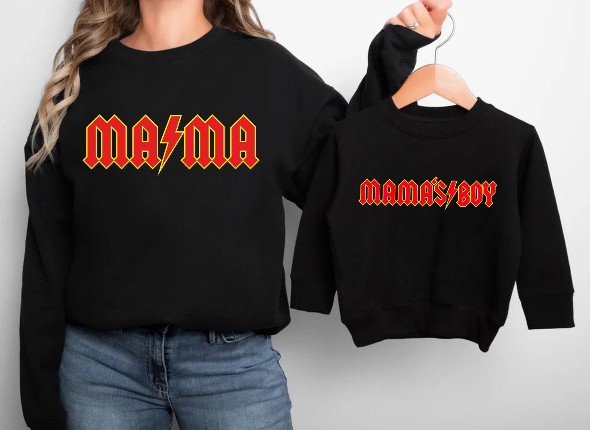 Mama Mama's Boy Matching Shirts, Mom and Son Matching Set, Mommy and Me Outfits, Mother and Son, Mommy And Me Outfits, Mother's Day Gift