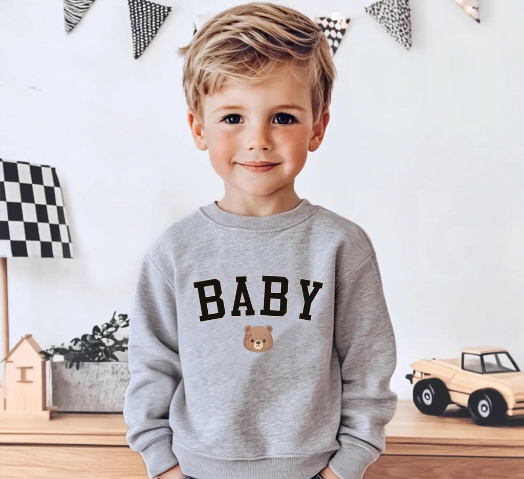 Matching Family Bear Sweatshirts, Mama Papa Baby Sweater Set, Cute Bear Family Outfits, Mommy Daddy Baby Matching Shirts, Family Outfits