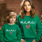 Mommy and Me Outfits, Mom and Me Sweatshirts, Mama and Mini Matching Pullover Sweatshirts, Mama & Mini Sweatshirt, Mom Daughter  Sweater