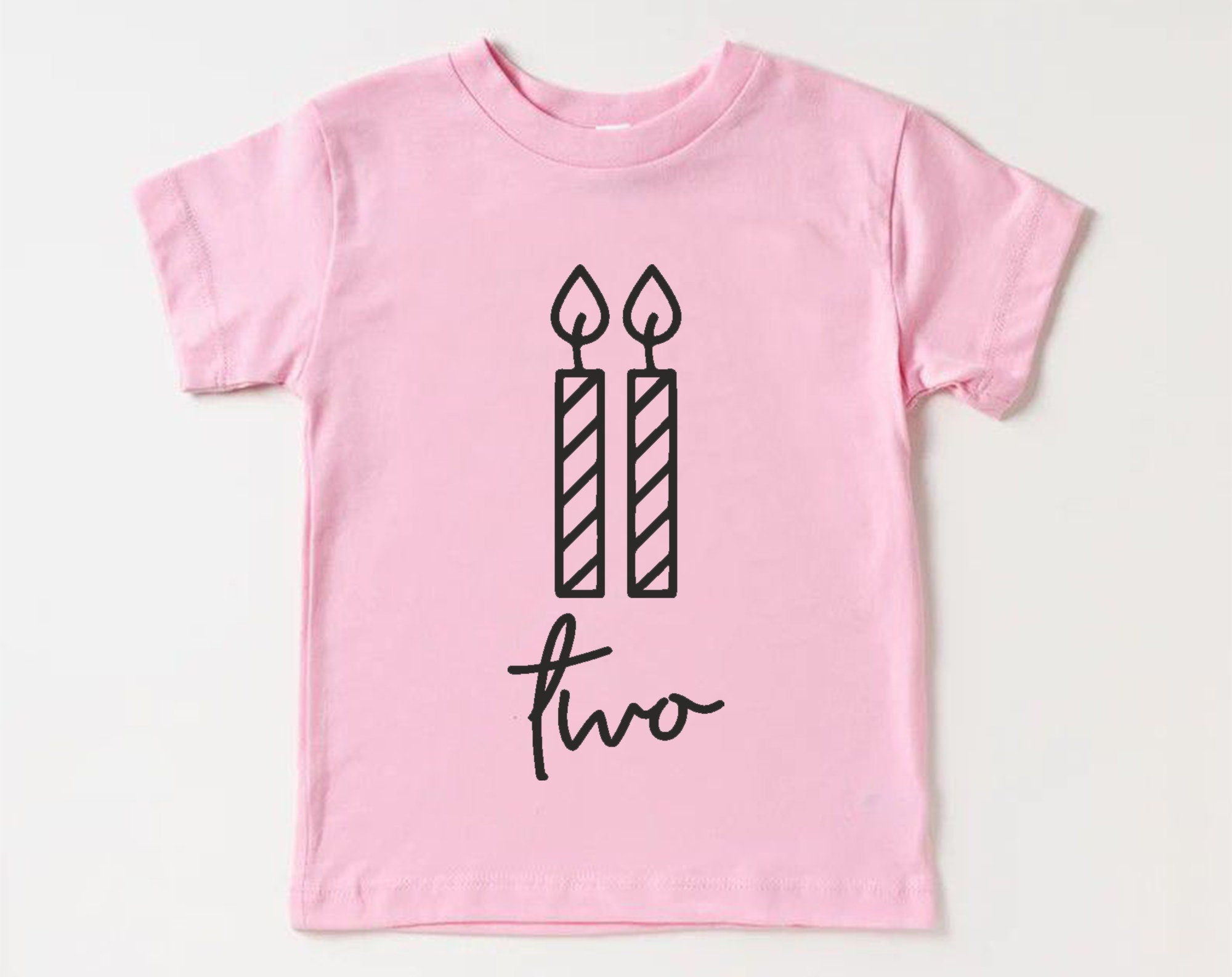 Two 2nd Birthday Shirt – Toddler Birthday Tee