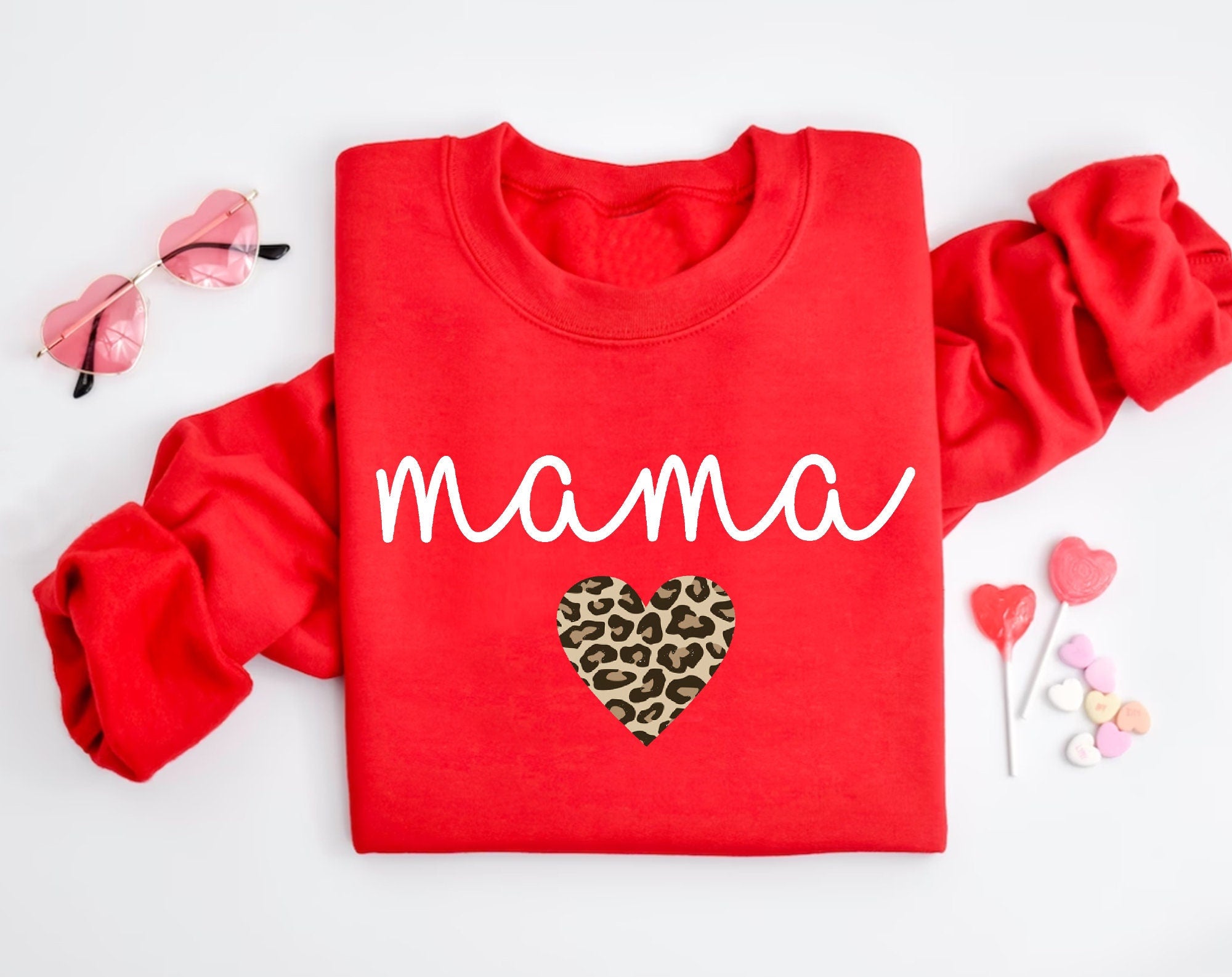 Mommy and Me Outfits, Mom and Me Sweatshirts, Matching Мommy and Мe Valentine Day Shirts, Mama & Mini Sweatshirt, Mom Daughter Sweater