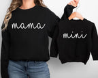 Mama and Mini Matching Sweatshirts, Mother’s Day Gift for Mom, Mommy and Me Outfit, Matching Mom Child Shirts