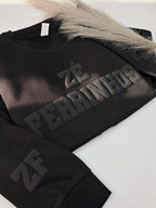 Custom Puff Embossed Sweatshirt, Custom 3D Raised Text Hoodie, Personalized Raised Text Hoodie, Trendy 3D Lettering, Custom Name Gift