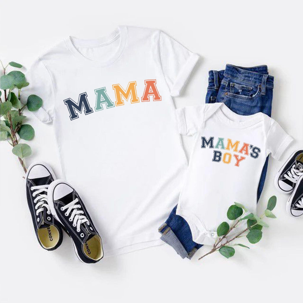 Mama and Mama's Boy Matching Sweatshirts, Mama and Lil Boy Set, Mommy and Mini Outfits, Matching Mommy and Son Sweater, Mothers Day Gift