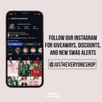 Follow Just4Everyone Shop on Instagram at just4everyoneshop for new clothing designs and offers.