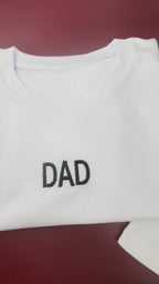 Matching Dad and Mini Embroidered T-Shirts – Father and Son Shirts