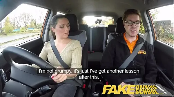 Yeni Fake Driving School little English teen gets fucked after her lesson toplam Film