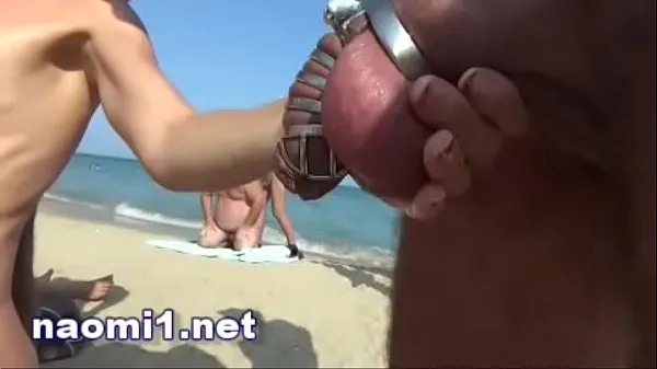 Nye piss and multi cum on a swinger beach cap d'agde filmer totalt