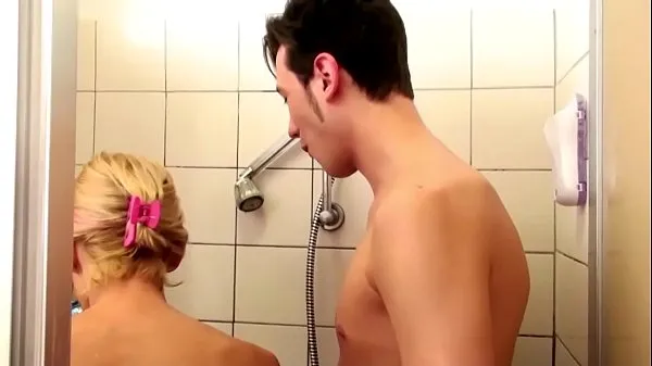 New German Step-Mom help Son in Shower and Seduce to Fuck total Movies