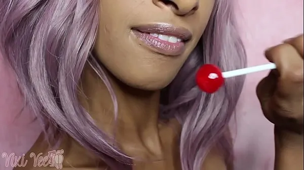 Összesen Longue Long Tongue Mouth Fetish Lollipop FULL VIDEO új film