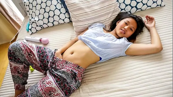 QUEST FOR ORGASM - Asian teen beauty May Thai in for erotic orgasm with vibrators Jumlah Filem baharu