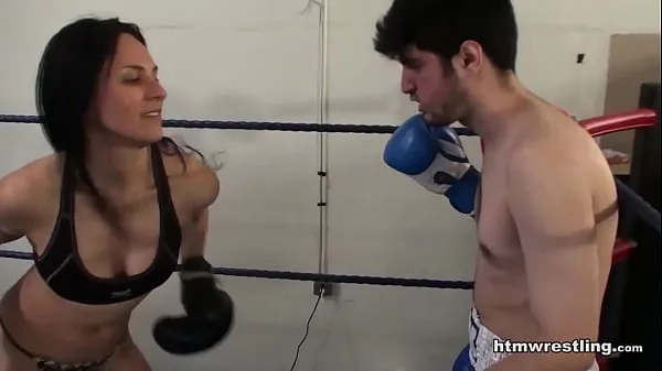 New Femdom Boxing Beatdown of a Wimp total Movies