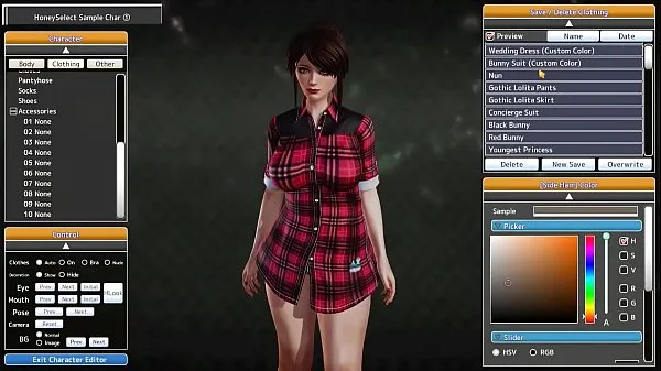 New Honey Select Character Creation: MILF total Movies
