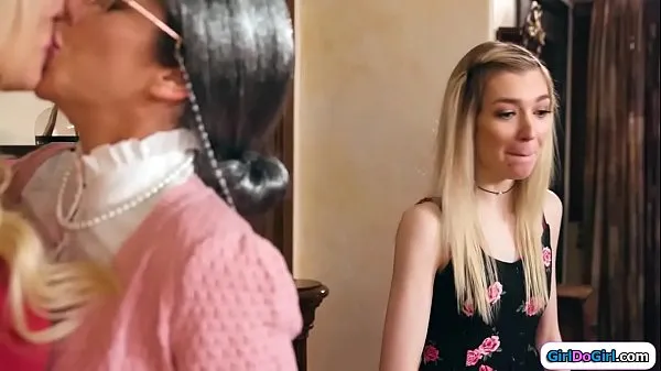 Celkový počet nových filmov: Mrs Doubtfucker is hired and meets the teen of the reveils her true self and its her needed this disguise to get close stepteen is excited and kisses her.On the bed she licks and facesits her busty stepmom