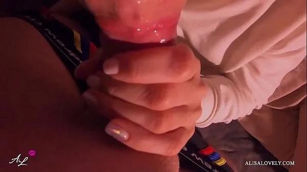 New Teen Blowjob Big Cock and Cumshot on Lips - Amateur POV total Movies