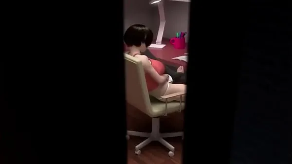 Nya 3D Hentai | Sister caught masturbating and fucked filmer totalt