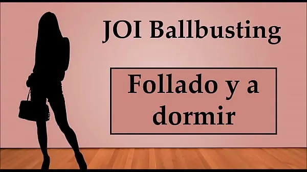 New In Spanish) JOI Ballbusting Anal and with a dildo total Movies