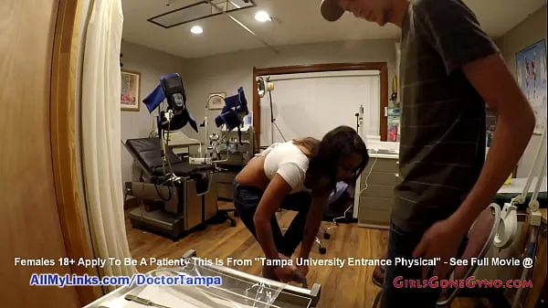 New Sheila Daniel's Caught On Spy Cam Undergoing Entrance Physical With Doctor Tampa @ - Tampa University Physical total Movies