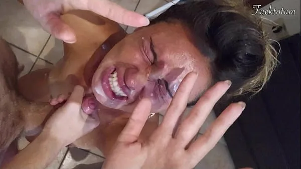 New Girl orgasms multiple times and in all positions. (at 7.4, 22.4, 37.2). BLOWJOB FEET UP with epic huge facial as a REWARD - FRENCH audio total Movies